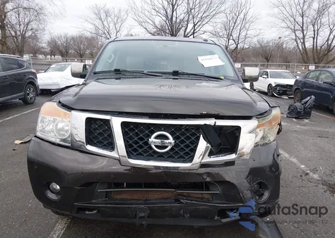 2015 Nissan Armada Platinum z USA, uszkodzony, nr VIN 5N1AA0NC1FN616379